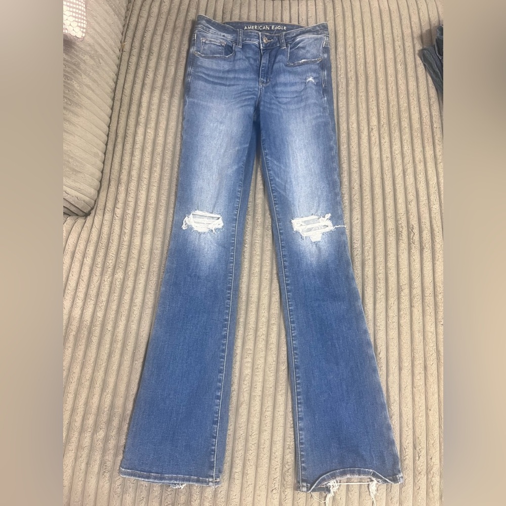 American Eagle Outfitters Blue Skinny Jeans